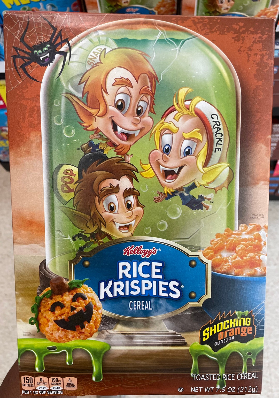 Rice Krispies Shocking Orange Colored Cereal - Etsy