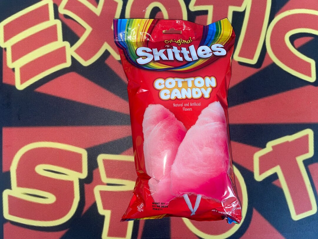 Skittles Cotton Candy Rare Flavor Candy Etsy