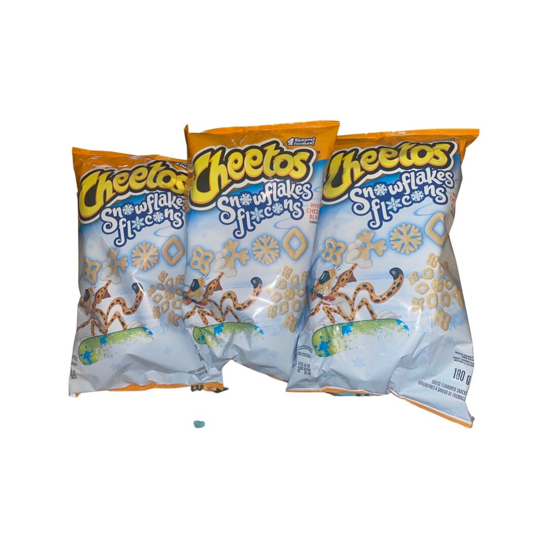 Cheetos Puffs Cheese Snacks Bag Edible Cake Topper Image