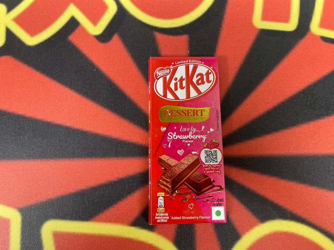 Limited Edition Kitkat Dessert Delight Lovely Strawberry Etsy