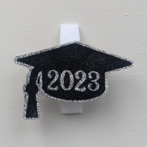 3D Graduation Cap 2023 Middle Piece for Cheer Bows