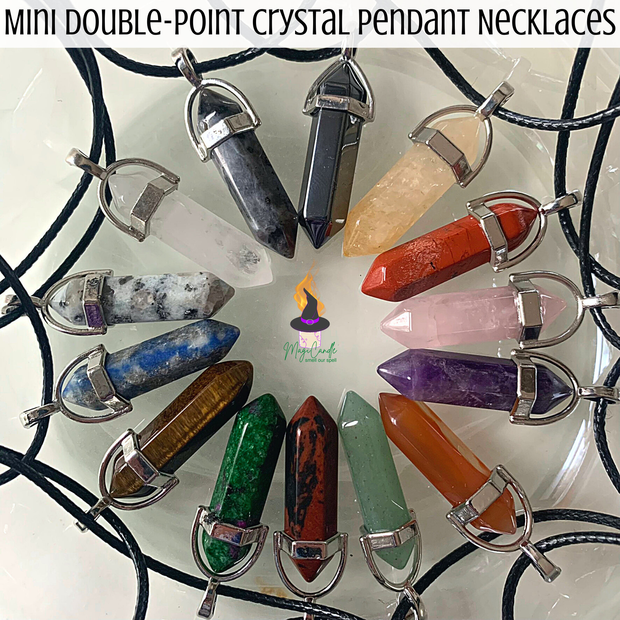 Crystal Point Pendant Large Clear Quartz Silver - Cielocrystals.com – Cielo  Crystals