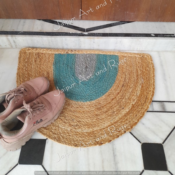 Half Circle Rug Etsy