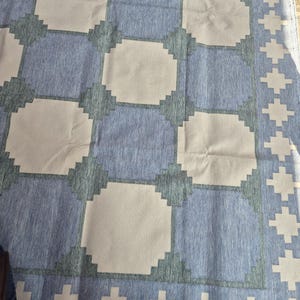 Handmade Woven Flat Weave Rug, Custom Size Area Dhurrie, Home & Living Room, Bedroom, Hallway Floor Rug, Cotton Rug 8x10, Area Rug, image 10