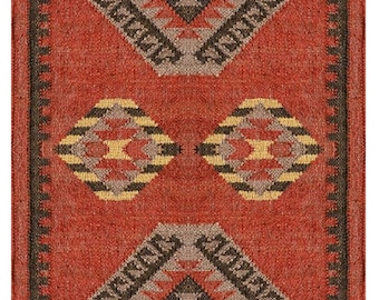 Wool Jute kilim Runner, Multi Color Runner Rug, Bedside Runner Navajo Rug accent Rug Home Décor rug Handmade aztac Runner rug Indian Rug