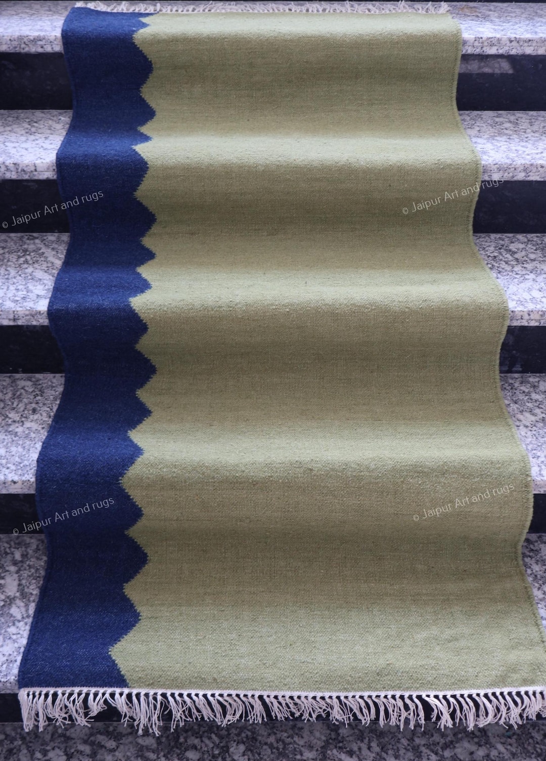 Earthy Fun Runner Rug Staircase Runner Rug | Earthy Tones | Swedish-inspired Premium Wool ...