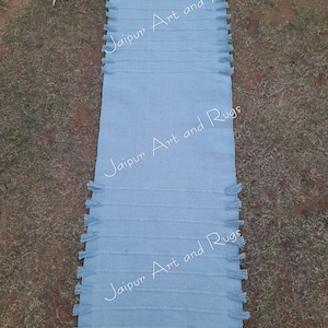 Organic Cotton Yoga Mat: Anti-Skid Pilates Fitness Rug (2x6 Feet)