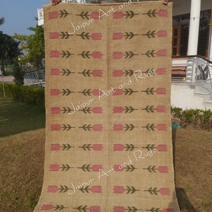 Handmade Wool Kilim Rug, Navajo Kilim Runner Rug, Aztec Rug, Accent Rug, Outdoor/Indoor Rug, Bedroom Rug, wool jute Kilim Rug, Runner Rug.