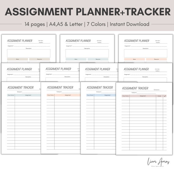 assignment planner utas