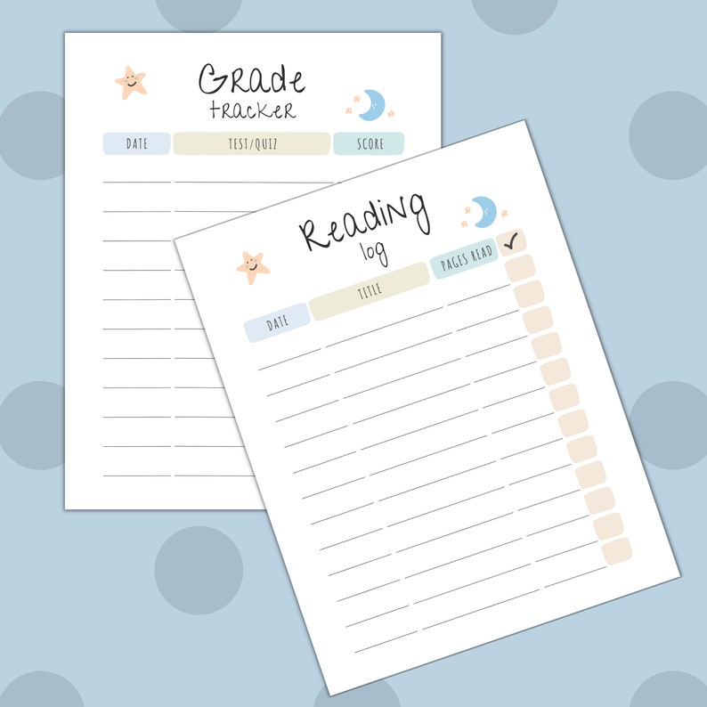 Kids Planner Printable Planner Printable Planner for Kids - Etsy