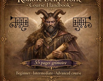 Ronove Deity Work Course eBook PDF | Structured Occult Training, Demonology books, demonolatry books, Demon invocaiton, Occult Esoteric Book