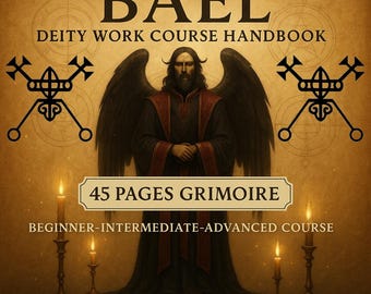 Bael Deity Work Rituals eBook PDF | Occult Practice Guide | Occult Bundles, Demonology Books, Demonolatry Books, Esoteric Books