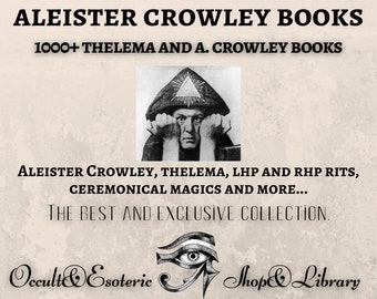 1000+ Aleister Crowley Thelema Books - Occult Books, Occult eBooks Rare, Magick Books, Witch Books, Occult Bundles, Rare Books, ebook pdf