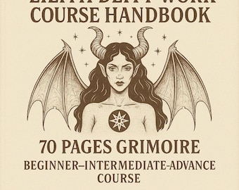 Lilith Gottheit Arbeit Rituale Kurs eBook PDF | Messbare Rituale, Pakte, Omen & Nachsorge, weibliche Energie, Dämonologiebücher, Dämonische Gottheit