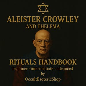 Thelema Rituals Course Book Handbook PDF | Aleister Crowley Advanced Occult Magick Grimoire, Thelemic Invocations & Rituals Guide,