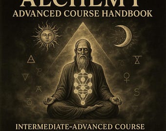 Alchemie Aufbaukurs eBook PDF | Meister der Großen Arbeit | Hermetic Lab & Spirituelle Alchemie Anleitung | Kabbalah Alchmey, Hexereibücher