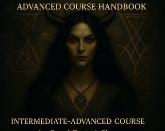 Left Hand Path Advanced Book Course PDF | Luciferian Dark Magick Handbook | Occult Rituals Shadow Work | Digital Grimoire, Occult bundle,
