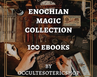Enochian Magic - 100 Books | Enochian ebooks, John Dee, Magick Books, Witch Books, occult book collection, Occult Book Bundles, ebook pdf