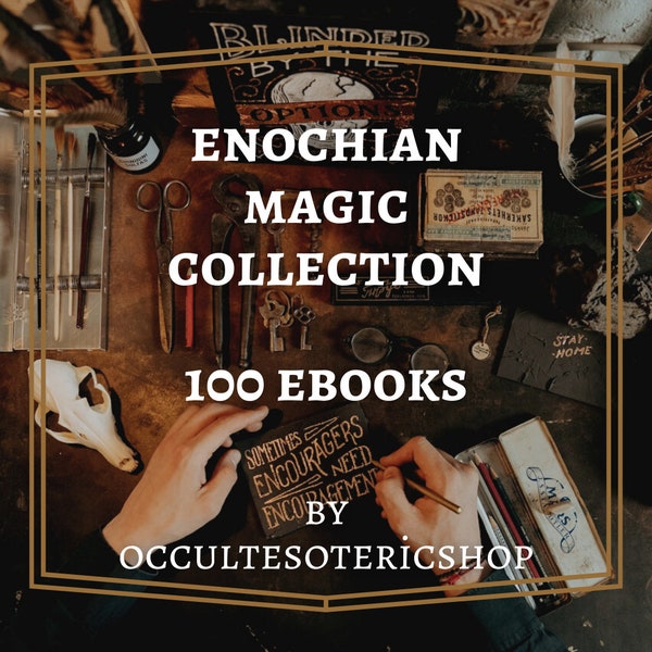 Enochian Magic - 100 Books | Enochian ebooks, John Dee, Magick Books, Witch Books, occult book collection, Occult Book Bundles, ebook pdf