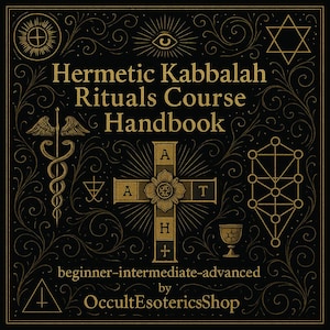 eBook del corso sui rituali della Kabbalah ermetica (PDF) — Pratica quotidiana e magia divina / LBRP, Pilastro centrale, Lavoro sull'esagramma, Nomi divini,