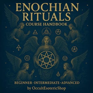 Enochian Magical Rituals Books Handbook | Angelic Magick Rituals | Watchtower System, Enochian Calls & Elemental Tablet Guide , Occult