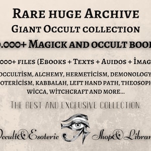 50.000+ Magick Books | Categorized, Occult Books, Occult eBooks Rare, Magick Books, Witch Books, Occult Book Bundles, Magic Spells, Bundles