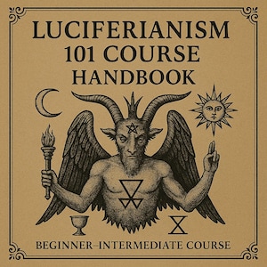 Luciferianism 101 Course eBook | left hand path, demonolog books, esoteric books