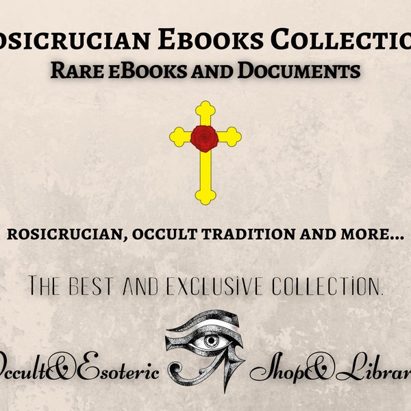 Rosicrucian Rare Collection eBooks, PDFs -Rosicrucian Order Occult Books, Occult Books Rare, Magick Books, Witchcraft spells, Golden Dawn