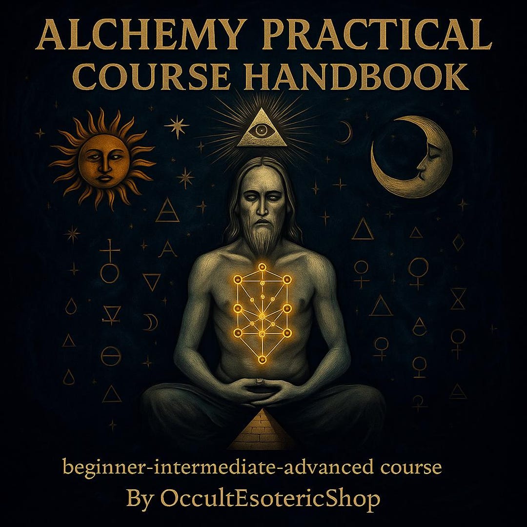 Alchemy Practical Course Ebook | Rituals, Spagyrics & Hermetic ...