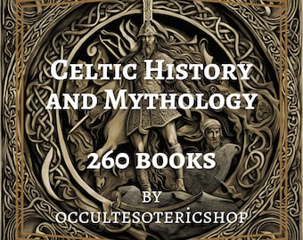 260 Libros de Historia Celta / Celtas / Mitología Celta / Historia Europea, Libros de Historia, Colección de Libros de Historia, Libros Nórdicos