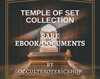 Temple of Set Collection, Temple of Set ebooks, Ra Horus Apep Osiris books, occult books, witchcraft books