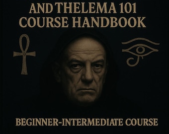 Aleister Crowley och Thelema 101-kursens e-bok | Aleister Crowley Ritualmagi 101, Sann vilja, Stjärnrubin/Safir | PDF-handbok