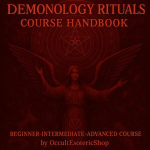 Demonological Rituals PDF Guide – Advanced Occult Grimoire for Wealth, Love, Protection & Power, demonology book, occult bundles, witch book