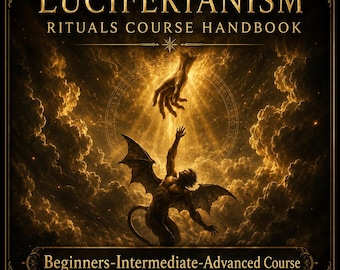Luciferianism Rituals Course Handbook | Left-Hand Path Magick Grimoire (PDF) eBook