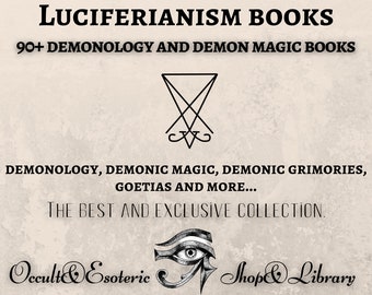 Colección de más de 90 libros electrónicos sobre luciferismo: Lucifer, Michael Ford, satanismo, libros de magia, colección de libros de ocultismo, paquetes de libros de ocultismo, ebook pdf