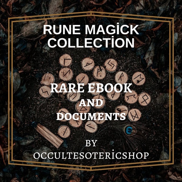 Rune Magic Collection Ebooks, Norse Magic - Nordic Magic, Wicca Magic, Occult Books, Nordic Magic Books, Witchcraft Books