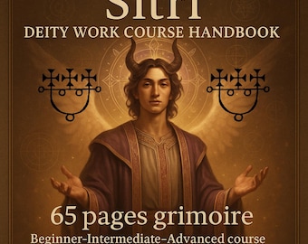 Sitri Deity Work Course eBook | Rituals, Desire & Charisma Pathworking, Demon books, Occult Esoteric Books, Demonology and Demonolatry