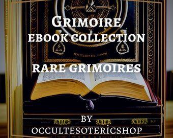 400+ Grimoire Books - Grimoire Ebooks Collection Book of Shadows, Occult Books, Rare Occult Books, Magick Books, Occult Book Bundles,