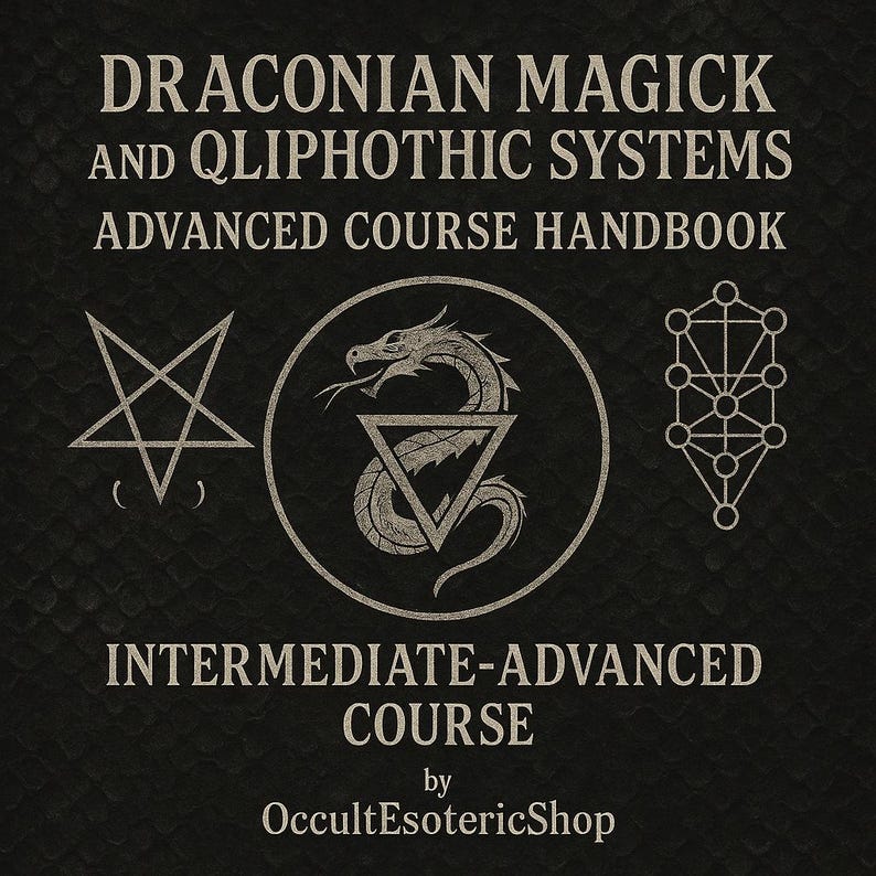 Draconian Magick FULL Course Pack — 101 + Advanced + Rituals ...