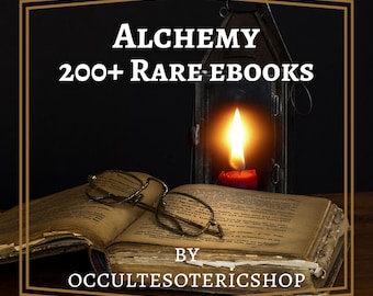 300+ Alchemy Ebooks - Occult Books, Magick Books, Witch Books, occult book collection, Occult Book Bundles, Rare Books, ebook pdf, spells