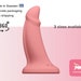 Silicone Fantasy Dildo - 100% Body Safe - Medical Grade Silicone - for Her and Him - from Mini to Huge size - Eco Packaging - MADE IN SWEDEN 