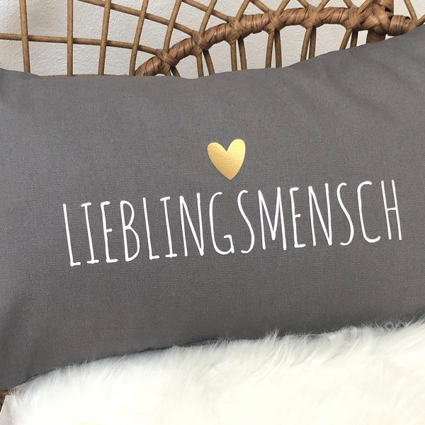 Kissen Lieblingsmensch, Kissen für den Lieblingsmensch