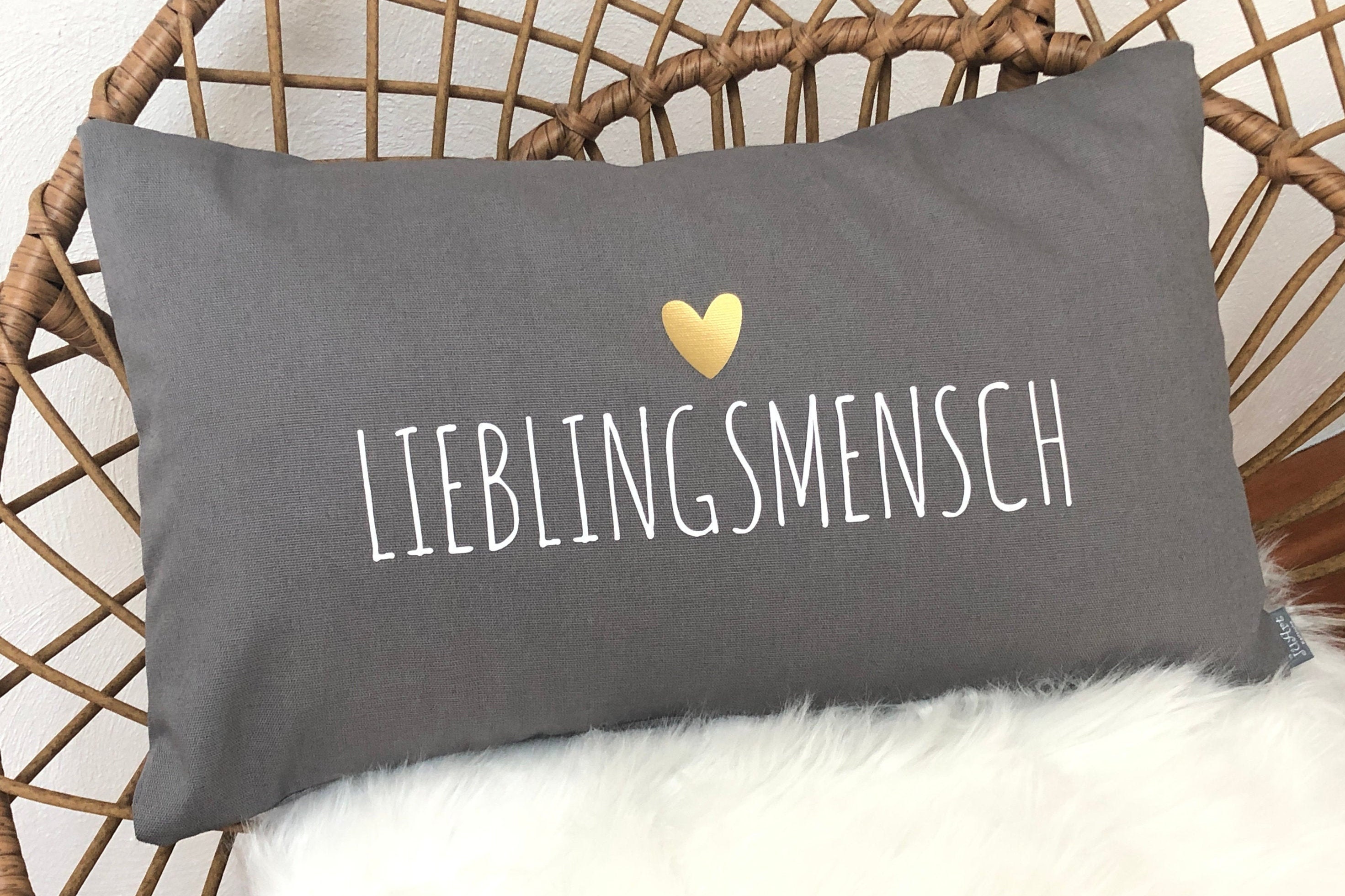 Kissen Lieblingsmensch Kissen für den Lieblingsmensch Etsy