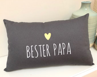 Pillow Best Dad, Father's Day, Gift for Dad