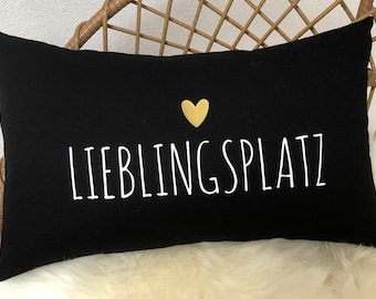 Kissen Lieblingsplatz, Kissen Lieblingsplatz