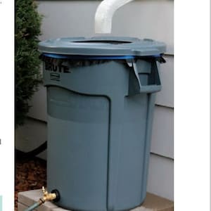 Rain Barrel PLANS - DIY Rain Collector How To Woodcraft Plans Garden Planting Plans/Instant PDF Download