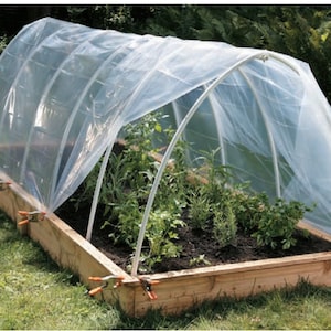 Raised Bed Planter PLANS - DIY Raised Bed Covered Planter Build Plans Garden Planting Plans/Instant PDF Download