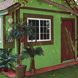 Tiny HOUSE Plans Granny Flat 12x16ft Plans DIY -- Garage Garden Office Shed Build How to Joinery Tutorial -- Instant PDF Download