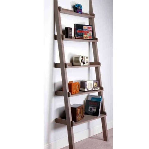 Ladder Shelves DIY PLANS Easy Beginner Level Shelves Etsy
