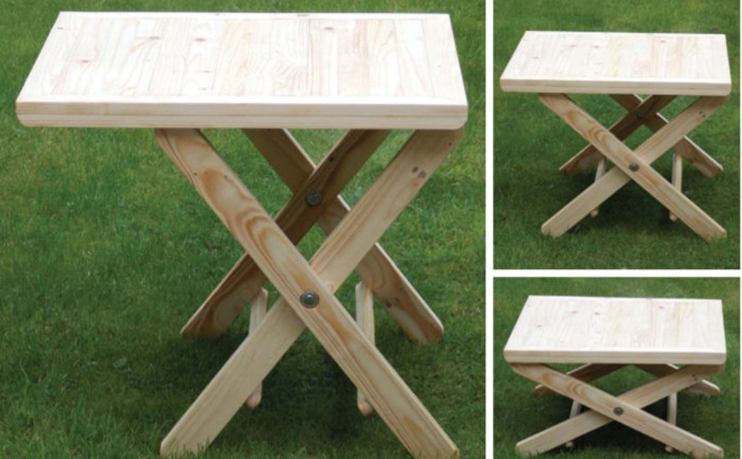 Easy Garden TABLE PLANS Instant PDF Download Woodcraft Plans Garden